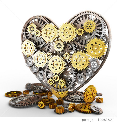 heart made of gears 10081371
