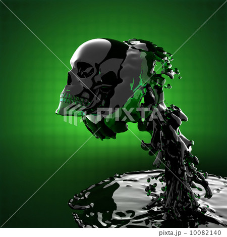 skull in liquid skull in liquid 10082140