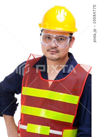Asian construction worker 10084770
