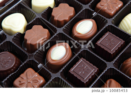 Chocolate box close up Chocolate box close up 10085453