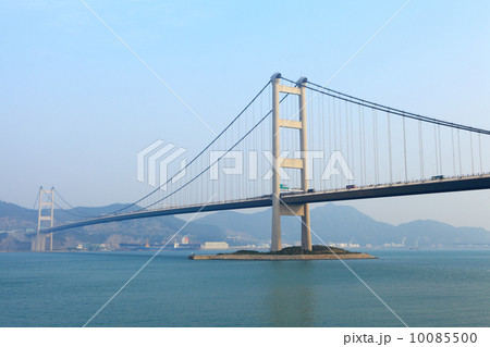 Cable bridge in Hong Kong 10085500