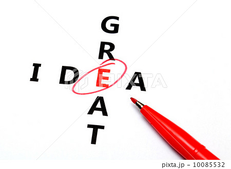Word puzzle for great idea 10085532