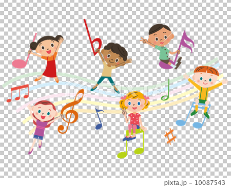 Musical note and child assembly Musical note and child assembly 10087543