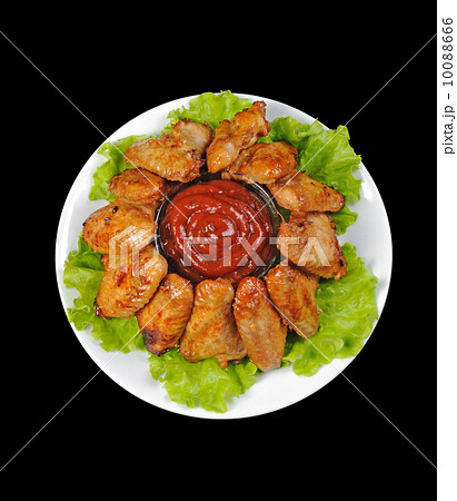 Baked chicken wings Baked chicken wings 10088666