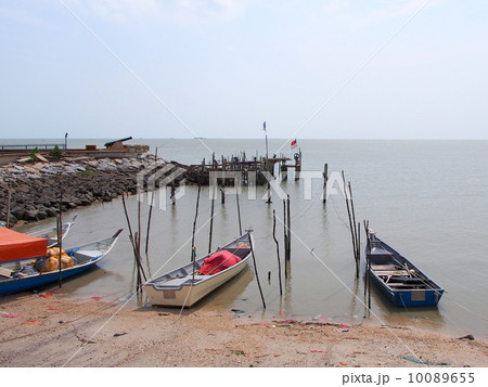マレーシア マラッカ ポルトガル村 港 マレーシア マラッカ ポルトガル村 港 10089655