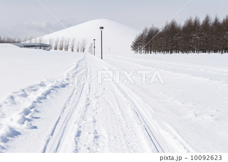 歩くスキーのコース 10092623