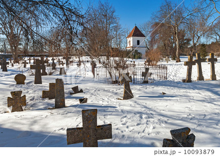 Old cemetery of St. Brigitta convent in Pirita, Tallinn, Estonia Old cemetery of St. Brigitta convent in Pirita, Tallinn, Estonia 10093879