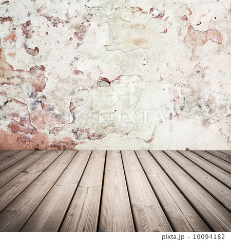 Empty grunge interior background with wooden floor Empty grunge interior background with wooden floor 10094182