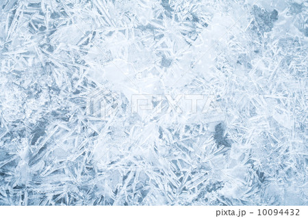 Detailed background texture of fresh thin ice 10094432