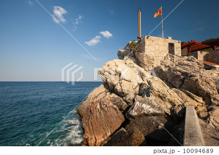 Castello, coastal Venetian fortress in Petrovac, Montenegro 10094689