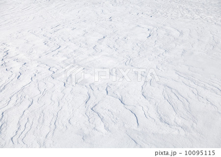 Abstract background texture of snowdrift with nice curved shadows 10095115