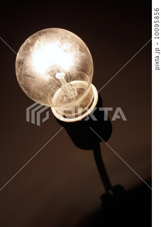 Electric lamp in the dark 10095856