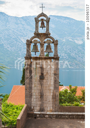 Bell tower of Orthodox Monastery Banja. Risan, Montenegro 10096557