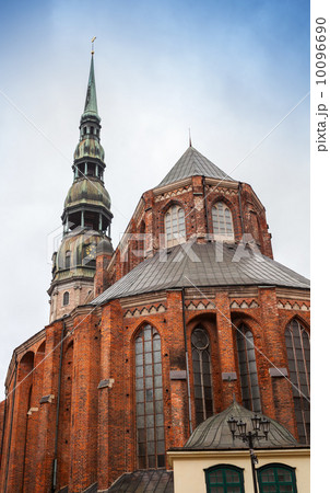 Saint Peter's Church in Riga historical center. Latvia Saint Peter's Church in Riga historical center. Latvia 10096690