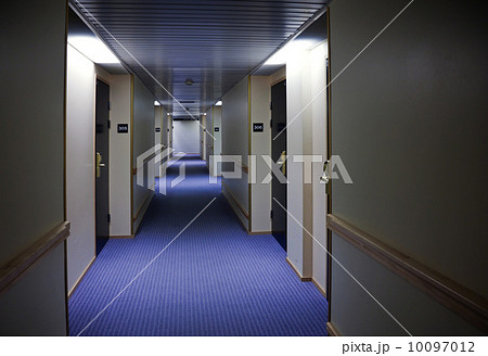 Hotel corridor interior 10097012