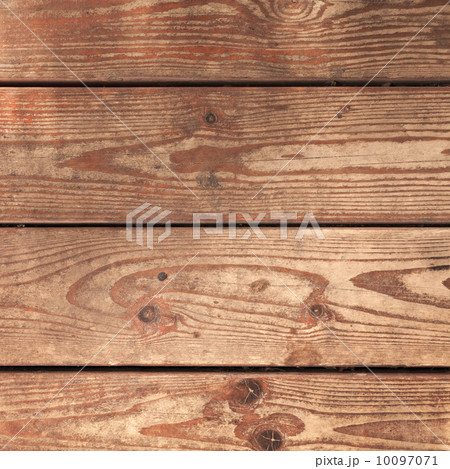 Natural weathered wooden floor background texture 10097071