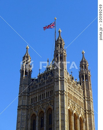 イギリスの国会議事堂の写真素材