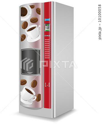 vending coffee is a machine vector illustration vending coffee is a machine vector illustration 10100058