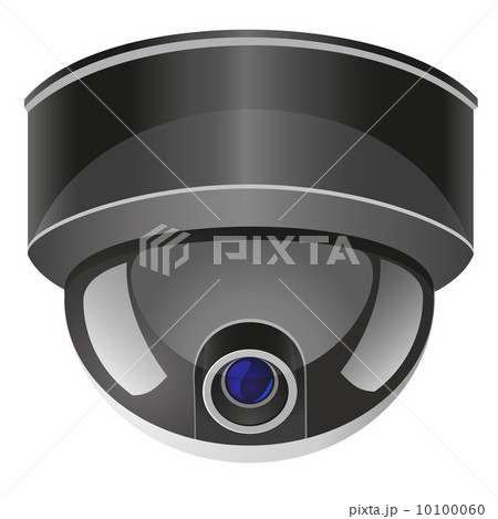 video surveillance camera vector illustration video surveillance camera vector illustration 10100060