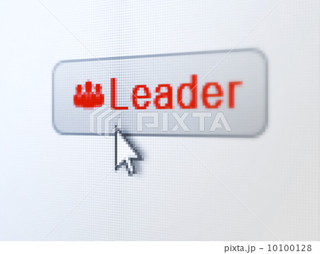 Finance concept: Leader and Business People on digital button background Finance concept: Leader and Business People on digital button background 10100128