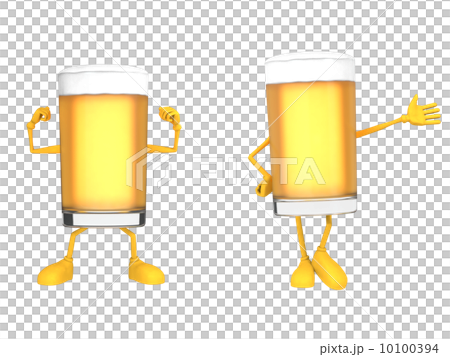 ビールキャラクター 10100394
