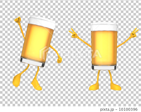 ビールキャラクター 10100396