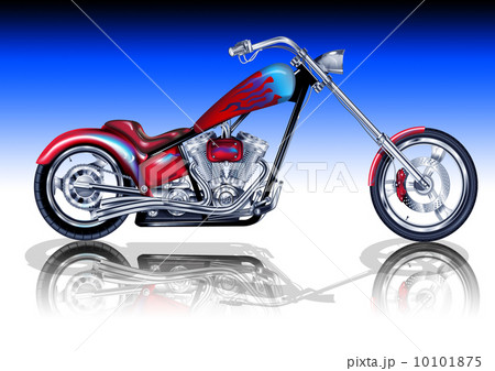 Custom Red Chopper 10101875