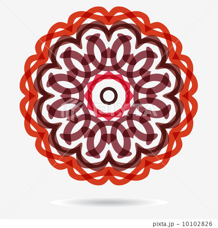 Vector eco icon , flower design element. Vector eco icon , flower design element. 10102826