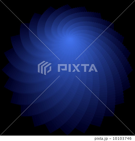 Rotation shape. Abstract deep blue backdrop. 10103746