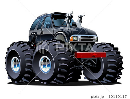 Cartoon Monster Truck 10110117