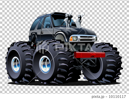 Cartoon Monster Truck 10110117