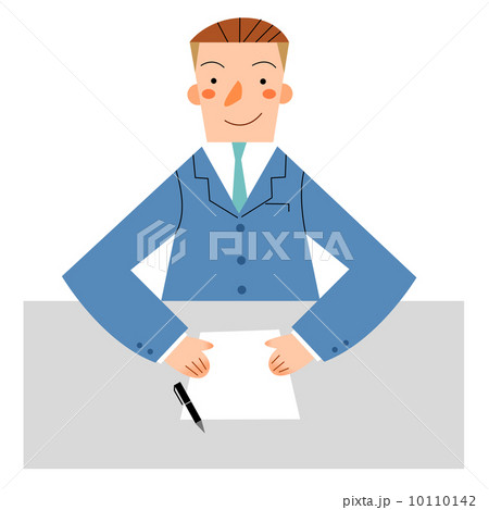 計画を立てるビジネスマン 10110142