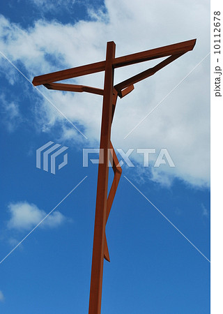 Modern cross on the Sanctuary of Fatima 10112678