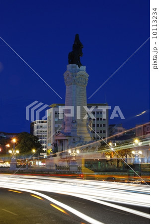 Monument of Marques do Pombal (sunset) 10113234