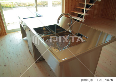 アイランドキッチン　ステンレス 10114876
