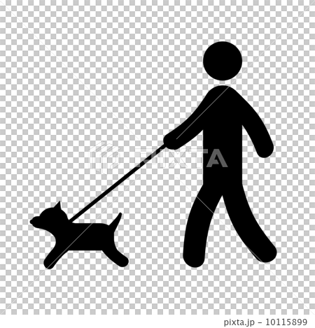 A person with a dog 10115899