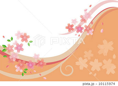 さくら柄テンプレート 10115974