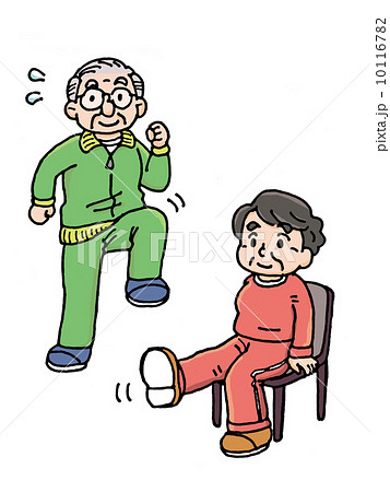 シニアの運動 シニアの運動 10116782