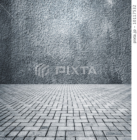 Photo of the old walls and tile floor 10117532