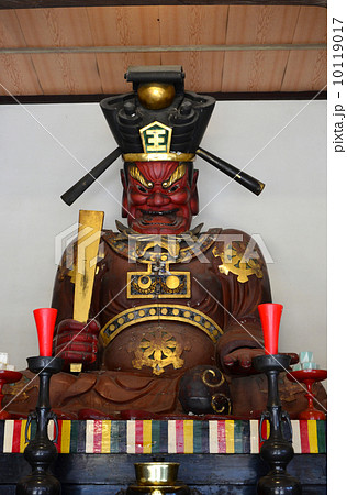 九品仏浄真寺 閻魔大王 14 3 の写真素材