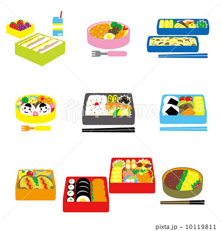 お弁当いろいろ 10119811
