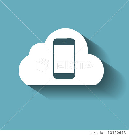Cloud Computing Concept on Different Electronic Devices. Vector Cloud Computing Concept on Different Electronic Devices. Vector 10120648