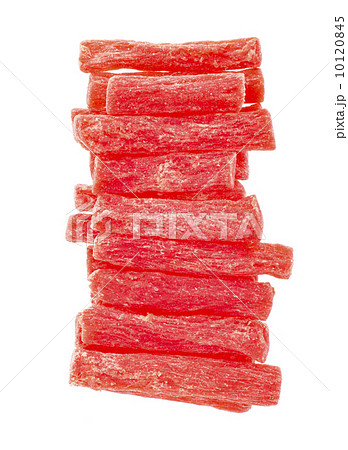 Candied Pineapple Isolated on White Background Candied Pineapple Isolated on White Background 10120845