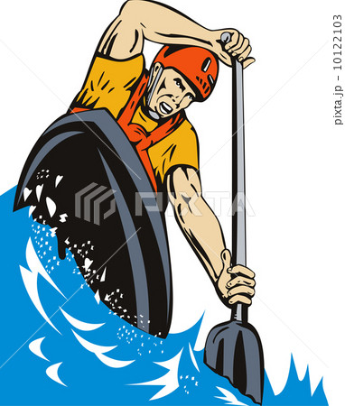 Kayak Paddler 10122103