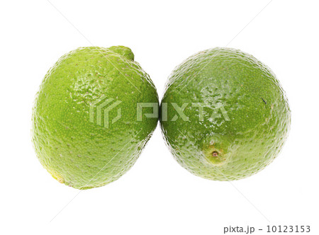 Fresh Ripe Lime, Isolated on White Background. Fresh Ripe Lime, Isolated on White Background. 10123153