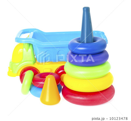 Children's toy machine and pyramid 10123478