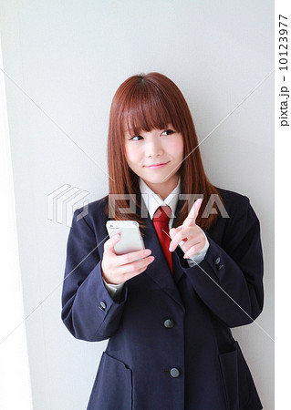 美白女子高生 10123977