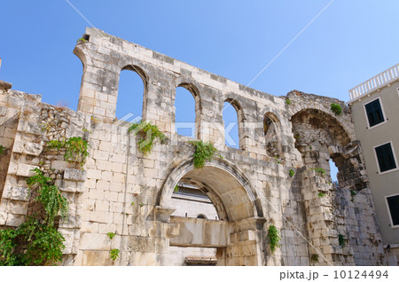クロアチア スプリット ディオクレティアヌス宮殿 クロアチア スプリット ディオクレティアヌス宮殿 10124494