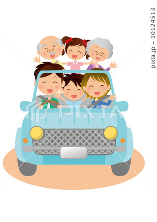 家族でドライブ 家族でドライブ 10124513