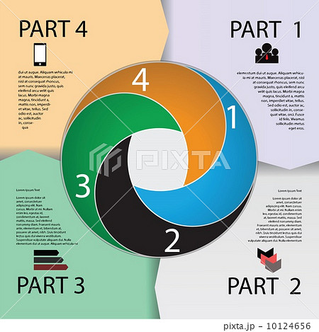 paper business circle 10124656
